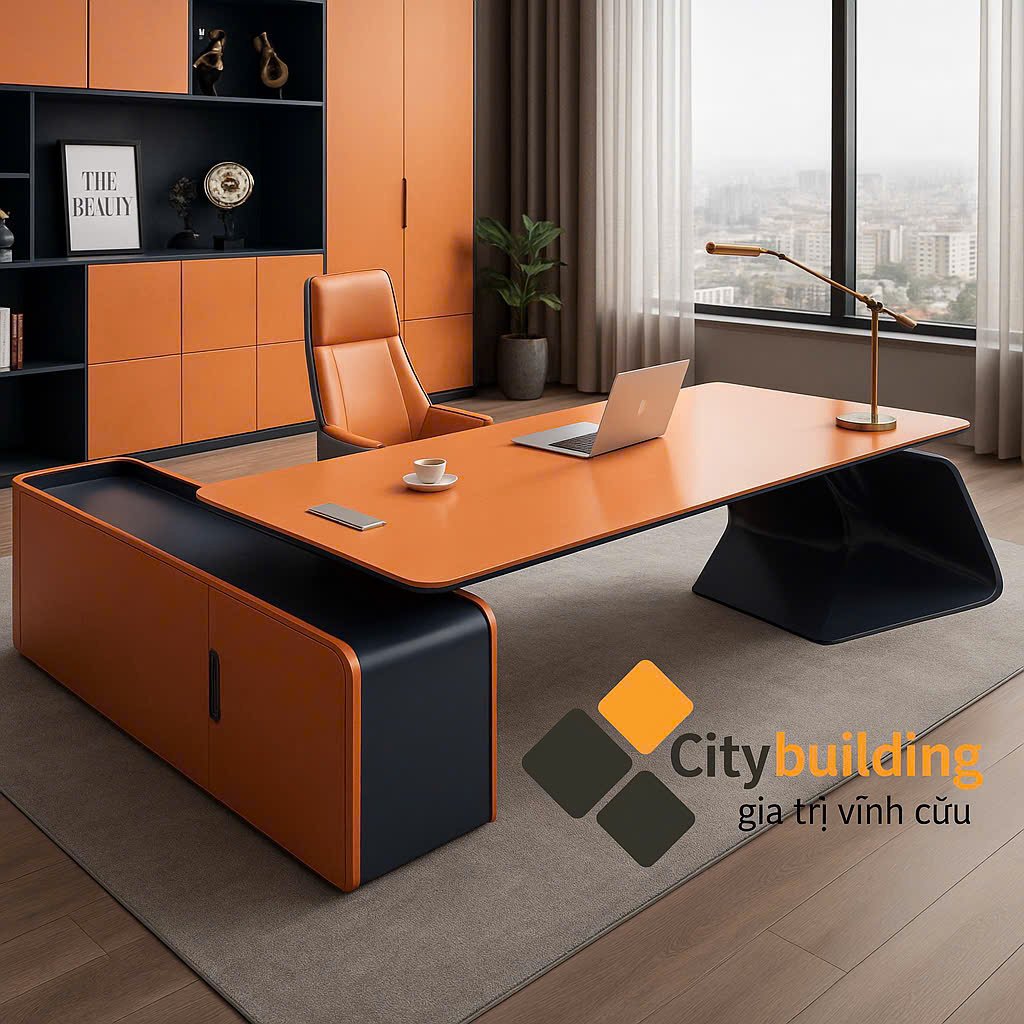 💎 BÀN GIÁM ĐỐC CAO CẤP CITYBUILDING | THIẾT KẾ SANG TRỌNG – HIỆN ĐẠI – ĐẲNG CẤP CEO