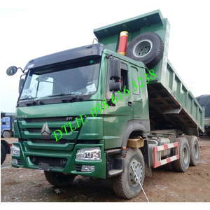Bán giảm giá xe ben 3 chân Howo 371 Ps, Loại nhiều nhíp, 9+12 lá, Cầu Visai