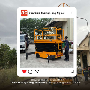 Bàn Giao Thang Nâng Người Bán Tự Hành Tại Bình Phước