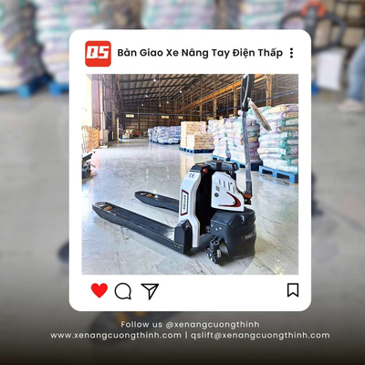 Bàn Giao Xe Nâng Điện Thấp Tại Đà Nẵng