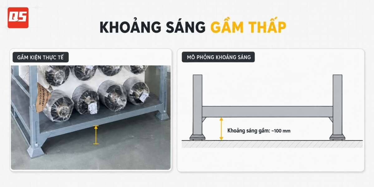 Tư Vấn Giải Pháp - Bàn Giao Xe Nâng Stacker 1.6 Tấn QSLift QES16-P