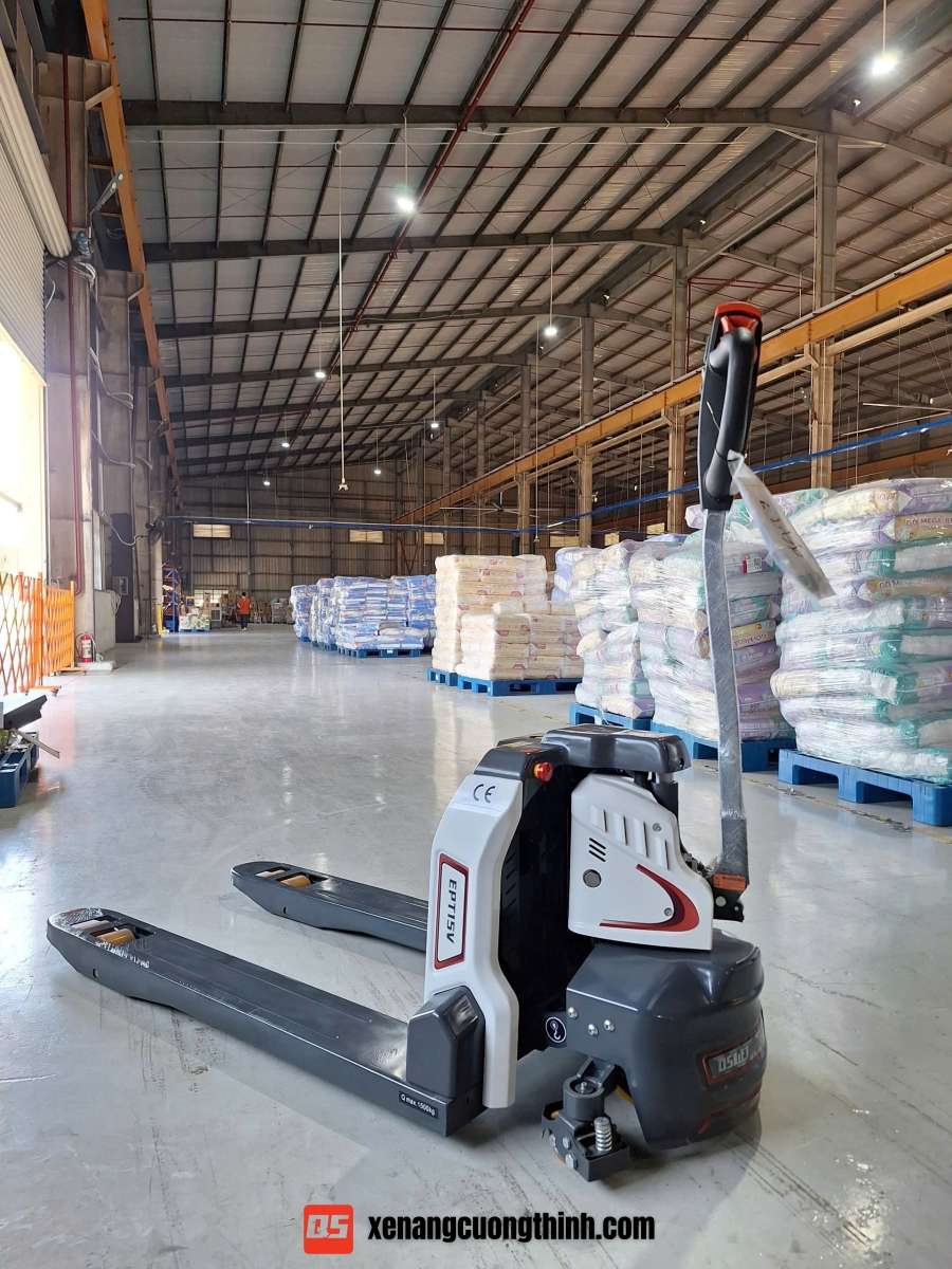 Xe nâng tay điện Lithium 1.5 Tấn - Giá Rẻ