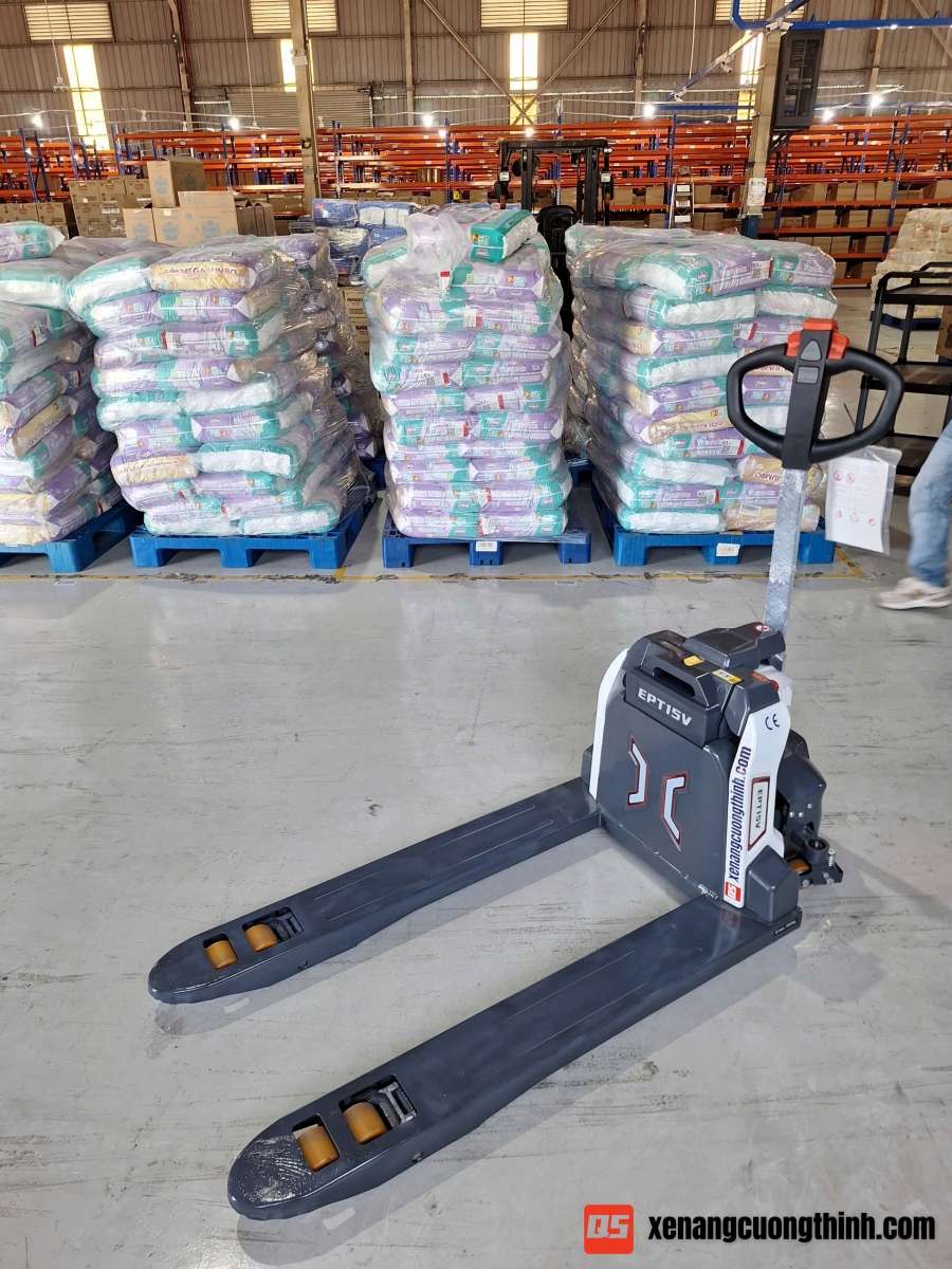 Xe nâng tay điện Lithium 1.5 Tấn - Giá Rẻ