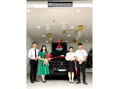 Giao xe Mitsubishi Xfoce đầu tiên tại Ninh Bình