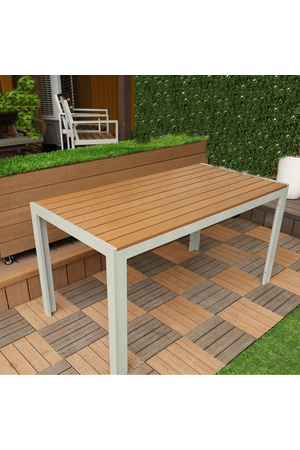 Bàn gỗ nhựa ngoài trời SW-B002 (Bàn lớn)