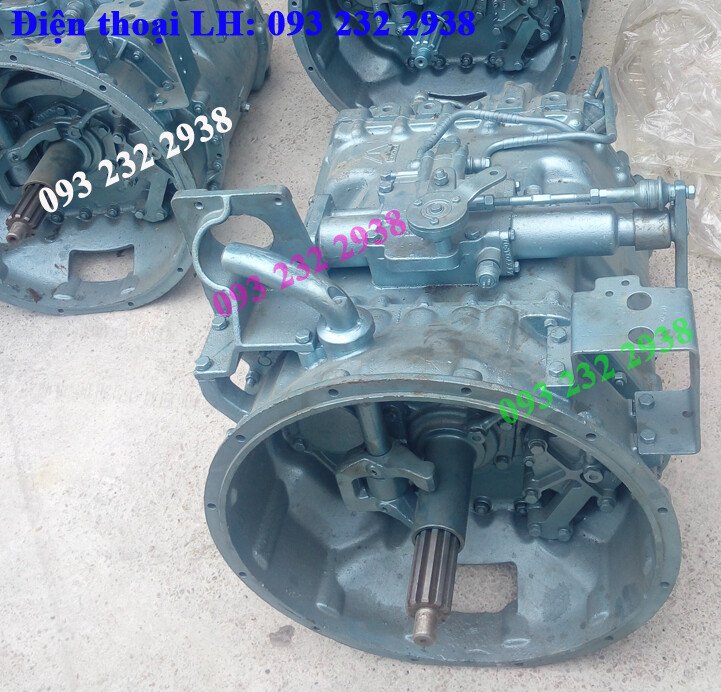 Bán hộp số Howo cũ, giảm giá 50%, 10 số, 12 số, 16 số, tải thùng, đầu kéo, xe ben, xe trộn bê tông..