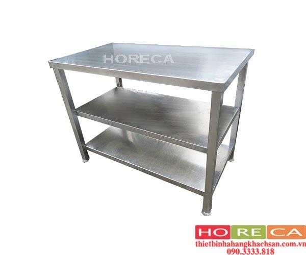 BÀN INOX 3 TẦNG B-13