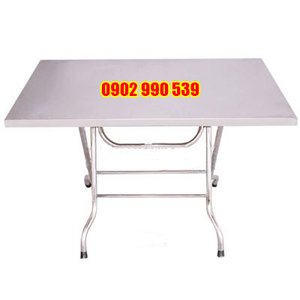 Bàn chữ Nhật 0.5x0.8m Phi 25 X 0.5mm, Cao 0.5m