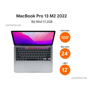 Laptop Apple MacBook Pro M2 2022 8GB/512GB/10-core GPU ( FULL BOX SẴN HÀNG )