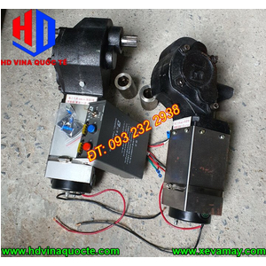 Bán mô tơ bạt liên doanh Hàn Quốc nhãn hiệu BL loại đời mới 450W, lắp cho xe ben, mooc ben thùng dài