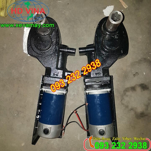 Bán mô tơ quấn bạt loại to 450W lắp cho xe ben, mooc ben...