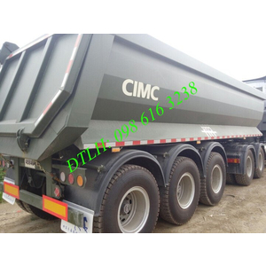 Bán mooc ben 3 trục CIMC, lốp 12.00R20 giá tốt nhất