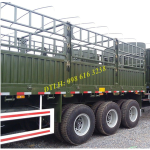 Bán mooc thùng khung mui CIMC 3 trục lốp 12.00R20 11.00R20 12R22.5 sơ mi rơ mooc tải CIMC Chính hãng