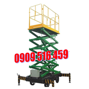 Bàn nâng hàng di chuyển loại lớn- Thang nâng hàng