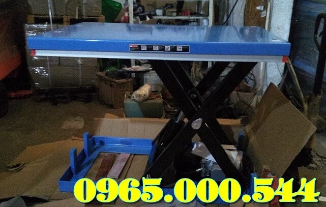 bàn nâng điện 1000 kg cố định