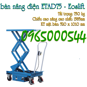 Bàn nâng điện 750 kg - 1440 mm Eoslift - Mỹ