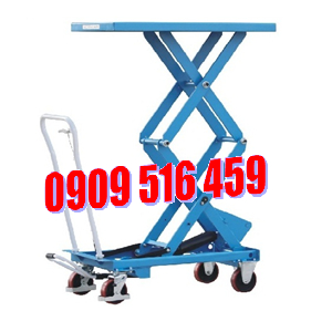 Bàn nâng hàng di chuyển loại nhỏ- Xe nâng mặt bàn