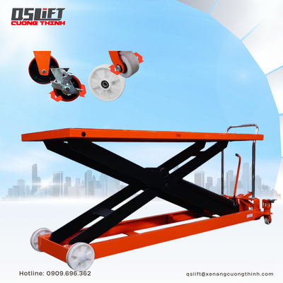Bàn nâng thủy lực 1 Tấn | Noblelift TG100