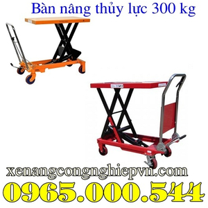 Bàn nâng thủy lực 300 kg chất lượng nhập khẩu giá tốt