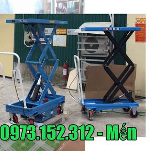 Bàn nâng thủy lực 350 kg cao 1.5m