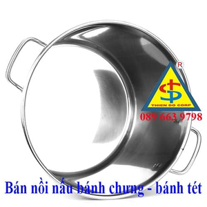 Bán nồi inox nấu bánh chưng bánh tét nhiều size - giá thấp