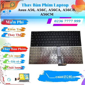 Bàn Phím Laptop Asus A56, A56C, A56CA, A56CB, A56CM