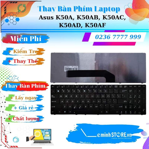 Bàn Phím Laptop Asus K50A, K50AB, K50AC, K50AD, K50AF