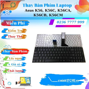 Bàn Phím Laptop Asus K56, K56C, K56CA, K56CB, K56CM