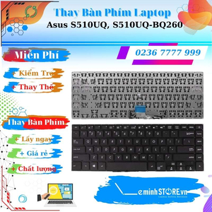 Bàn Phím Laptop Asus S510UQ, S510UQ-BQ260