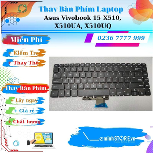 Bàn Phím Laptop Asus Vivobook 15 X510, X510UA, X510UQ
