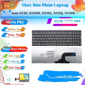 Bàn Phím Laptop Asus X53S, X53SM, X53SC, X53SJ, X53SK