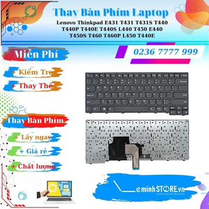 Bàn Phím Laptop Lenovo ThinkPad E431 E440 T440 L440 L450 L460 T450 04Y0834