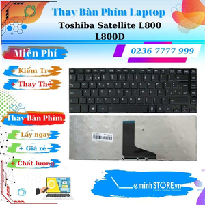 Bàn phím Laptop Toshiba Satellite L800 L800D
