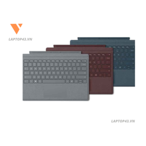 Bàn phím Surface Pro 8, Pro X 1, 2 Microsoft Type Cover keyboard Signature Alcantara, mới nguyên Seal