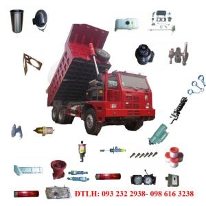 Bán phụ tùng Bá vương mỏ , Howo 45 tấn , 50 tấn , 70 tấn , cabin lệch , Bá vương mỏ