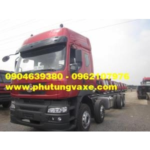 bán phụ tùng xe tải thùng 4 chân chenglong hải âu công xuất 340 ps ,