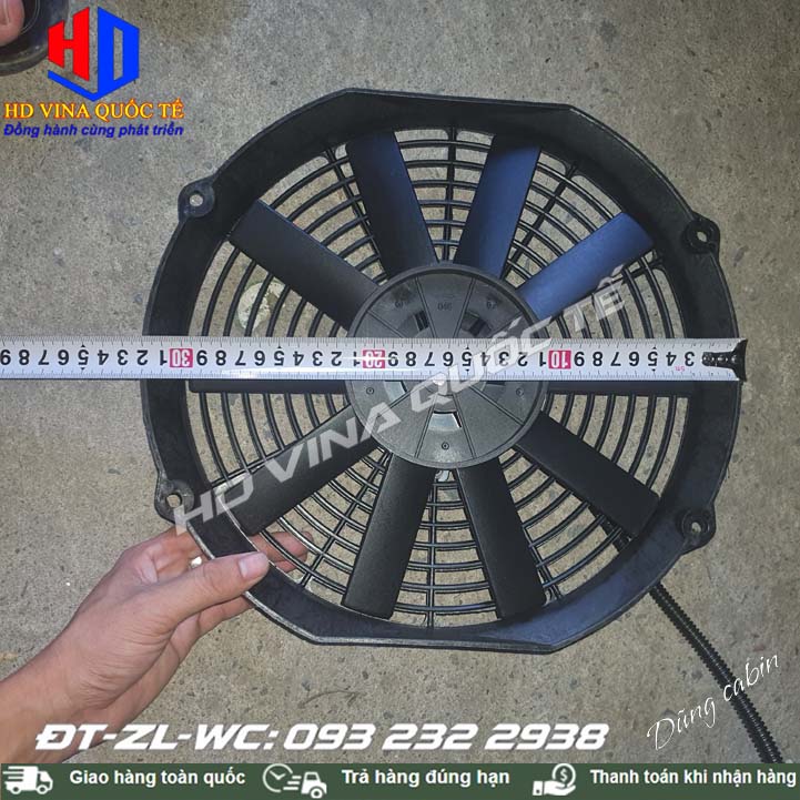 Bán quạt làm mát két dầu thủy lực xe trộn bê tông, quạt thủy lực xe trộn bê tông, phụ tùng xe trộn bê tông