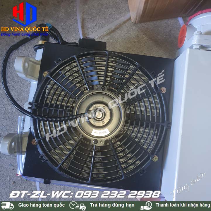 Bán quạt làm mát két dầu thủy lực xe trộn bê tông, quạt thủy lực xe trộn bê tông, phụ tùng xe trộn bê tông
