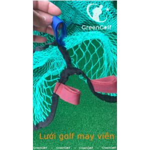 Khung Tập Golf Tại Nhà kích thước 2.5*2.5*1m/ Gồm 2 Lớp Lưới + Hồng Tâm/ Bộ Tập Swing Golf An Toàn Trong Nhà