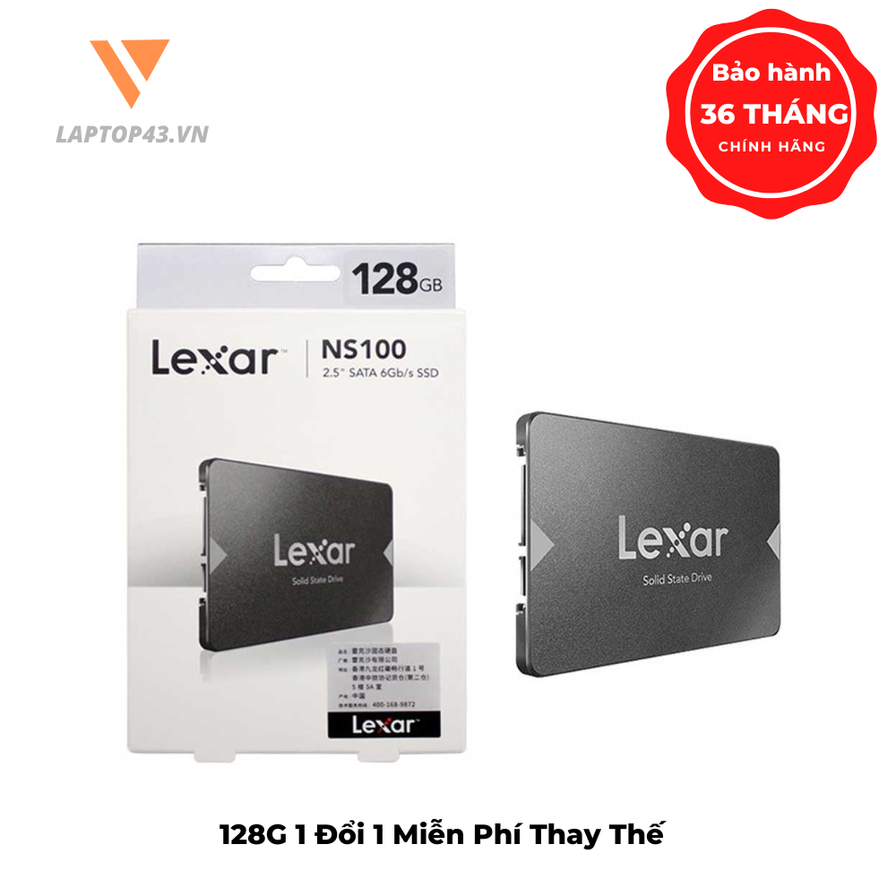 SSD Lexar 128GB NS100 Chính Hãng Bảo Hành 3 Năm Tốc Độ Cao