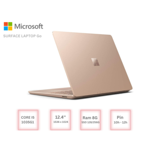 Surface LapTop Go Core i5 1035G1 Ram 8G SSD 128G Màn 12.4” Full box Chỉ Còn : 12.500.000đ