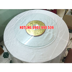 Bàn tiệc mâm kính xoay