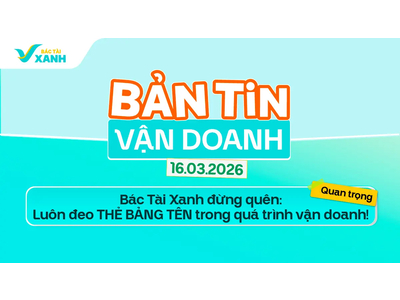 Bản tin vận doanh ngày 16/03/2026