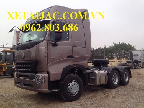 BÁN TRẢ GÓP XE ĐẦU KÉO HOWO 375, 420 HP