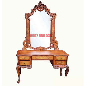 BÀN TRANG ĐIỂM CAO CẤP GỖ CẨM LAI 1 MÉT