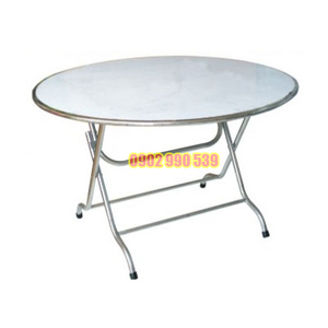 BÀN TRÒN 1M2 INOX (ỐNG 32)