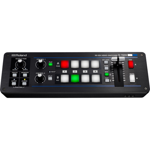 Bàn trộn hình ảnh và âm thanh Roland V-1SDI 4-Channel HD Video Switcher