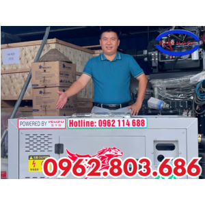 BÁN VÀ LẮP ĐẶT MÁY PHÁT ĐIỆN ISUZU 33KVA CHUYÊN BIỆT GÁC CONTAINER LẠNH