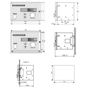 Hộp điều khiển thắng từ KTC800A ( 24VDC/4Ampe)
