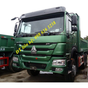 Bán xe ben 3 chân Howo 371 Ps mới 100% tải trọng cao